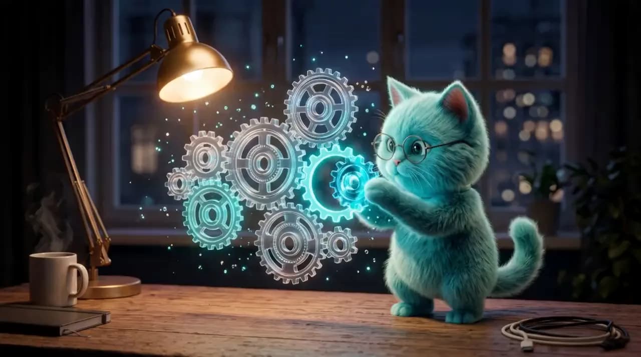 Custom ERP Development: a frame from the service intro video