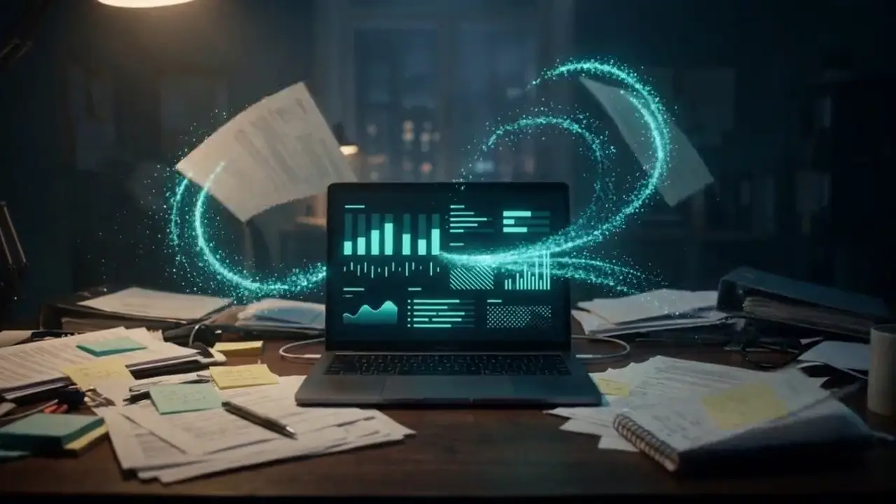 Capítulo «Del caos al orden»: fotograma del vídeo sobre automatización de procesos de negocio